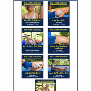 Ball Acupressure videos in the complete seven-video collection